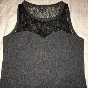 Dressy express with lace top